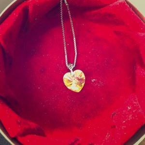 Beautiful color changing Swarovski pendant